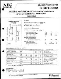 Click here to download 2SC1009A Datasheet