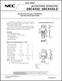 Click here to download 2SC4332-Z Datasheet