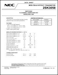 Click here to download 2SK3058-ZJ Datasheet