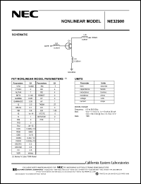 Click here to download NE32900 Datasheet