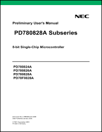 Click here to download UPD78098B Datasheet