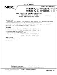 Click here to download PS2535L-1-E4 Datasheet