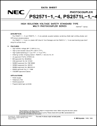 Click here to download PS2571-4-V Datasheet