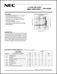 Click here to download UPC1654 Datasheet