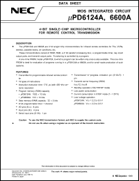 Click here to download UPD6600AGS Datasheet