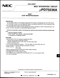 Click here to download UPD70236AGC-20-9EV Datasheet