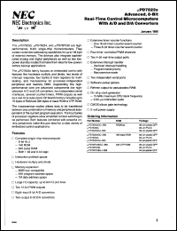 Click here to download UPD7823X Datasheet