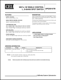 Click here to download UPG2015TB Datasheet