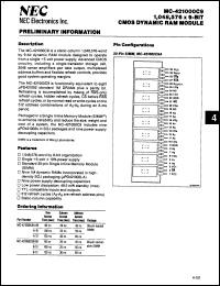 Click here to download MC421000C9A12 Datasheet