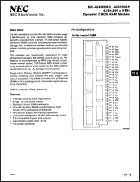 Click here to download MC424100A9A10 Datasheet