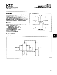 Click here to download UPC277D Datasheet