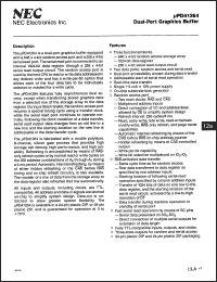 Click here to download UPD41264C15 Datasheet