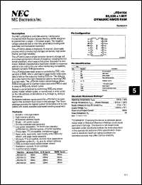 Click here to download UPD4164D2 Datasheet