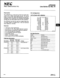 Click here to download UPD42102C5 Datasheet