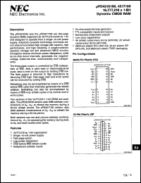 Click here to download UPD4217100G5M60 Datasheet