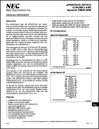 Click here to download UPD4216412V10 Datasheet