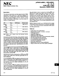 Click here to download UPD4217900LE70 Datasheet