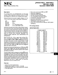 Click here to download UPD424170LG5M-A60 Datasheet