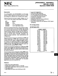 Click here to download UPD424280LG5A60 Datasheet