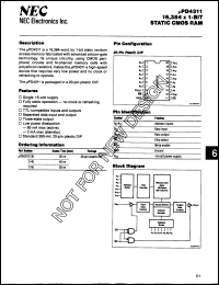 Click here to download UPD4311D35 Datasheet