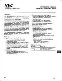 Click here to download UPD9706CT Datasheet