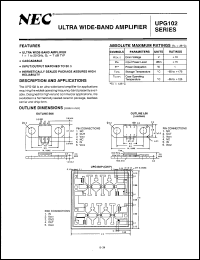 Click here to download UPG102B1 Datasheet