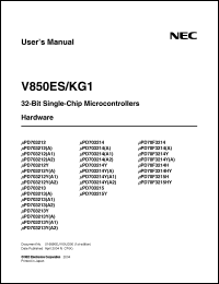 Click here to download UPD703213A2 Datasheet