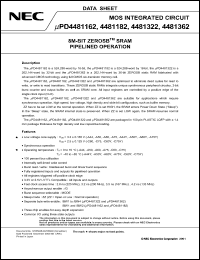 Click here to download UPD4481182 Datasheet