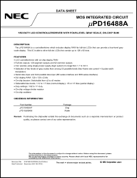 Click here to download UPD16488A Datasheet