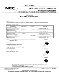 Click here to download NP40N055CHE Datasheet