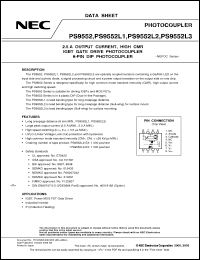 Click here to download PS9552L3-V-AX Datasheet