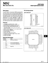 Click here to download UPD71059L-10 Datasheet