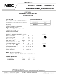 Click here to download NP34N055HHE Datasheet