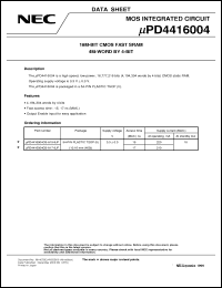 Click here to download UPD4416004G5-A15-9JF Datasheet