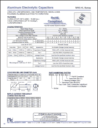 Click here to download NREHL222M6.3V5X116.3X11F Datasheet