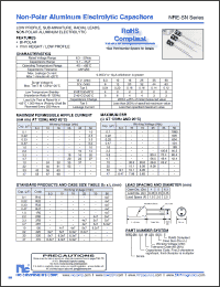 Click here to download NRE-SNR10M165X7F Datasheet