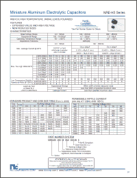 Click here to download NREHS1200M10V18X20F Datasheet