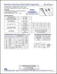 Click here to download NRE-SX151M355X7F Datasheet