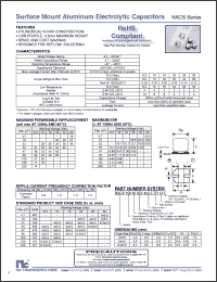 Click here to download NACS151K165X5.5 Datasheet