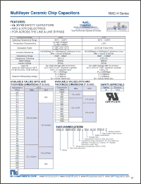 Click here to download NHC-H1812NPO330J3KVX3Y3 Datasheet