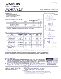 Click here to download NDB7112E Datasheet