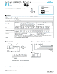 Click here to download URS0J221MHD Datasheet
