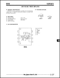 Click here to download NJM2070M Datasheet