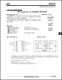 Click here to download NJM2190D Datasheet