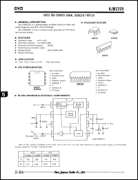 Click here to download NJM2228D Datasheet