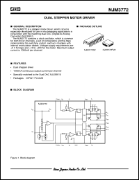 Click here to download NJM3772FM2 Datasheet