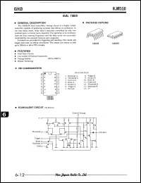 Click here to download NJM556D Datasheet