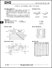 Click here to download NJU40518M Datasheet