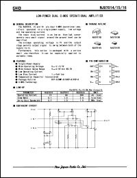 Click here to download NJU7015V Datasheet