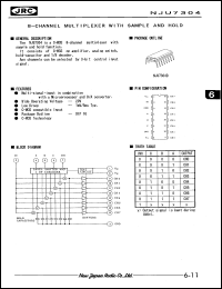 Click here to download NJU7304D Datasheet